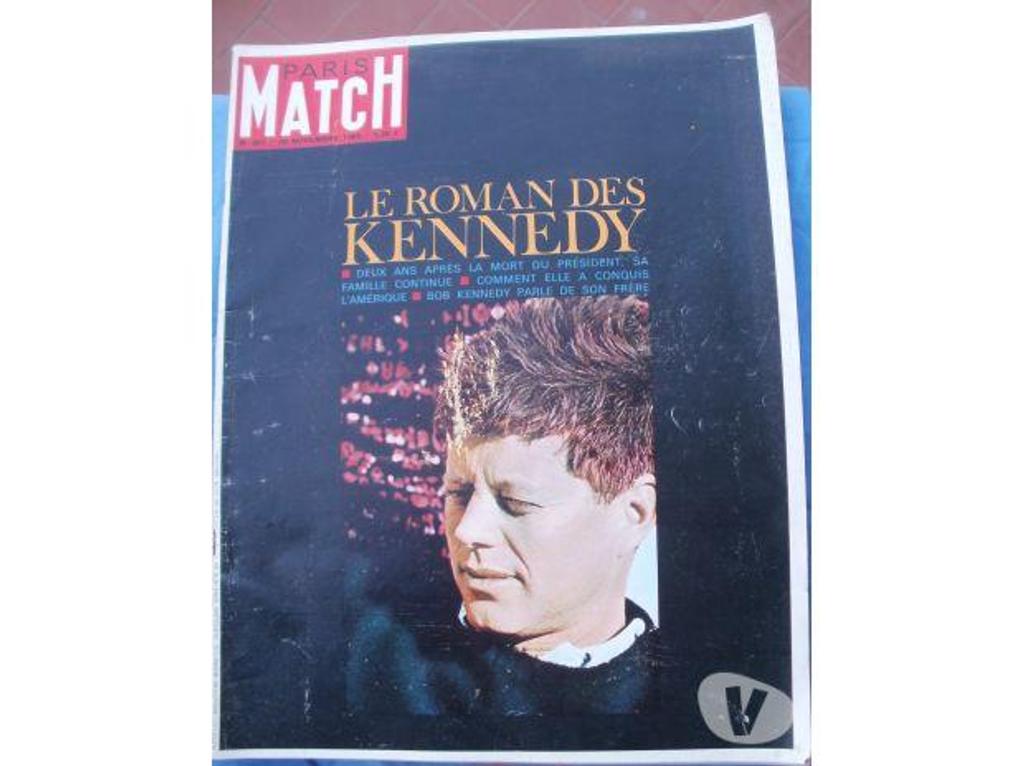 Livres occasion Tarn-et-Garonne Montauban - 82000 - Photos Vivastreet PARIS MATCH N° 867 DU 20 novembre 1965 Le roman des KENNEDY