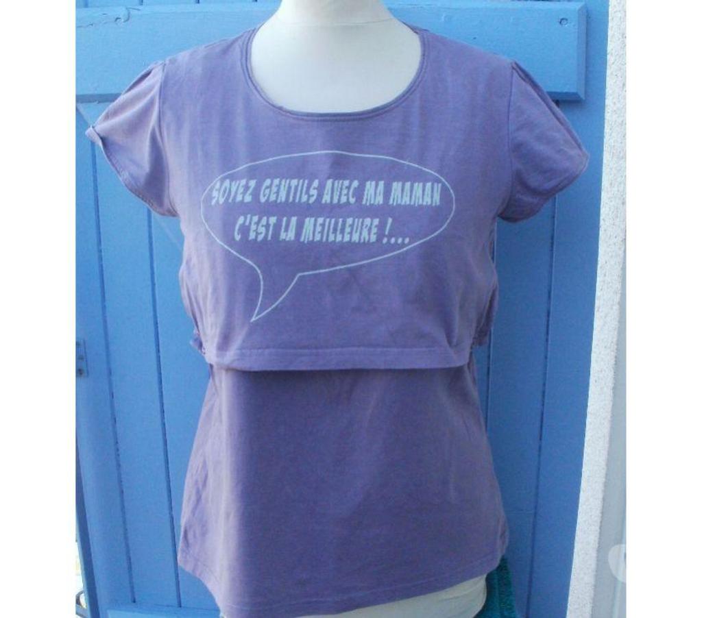 Vêtements occasion Tarn-et-Garonne Montauban - 82000 - Photos Vivastreet T shirt de grossesse 3840 KIABI