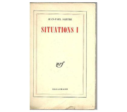 Livres Montauban Tarn-et-Garonne - Photos Vivastreet Jean Paul SARTRE SITUATIONS I