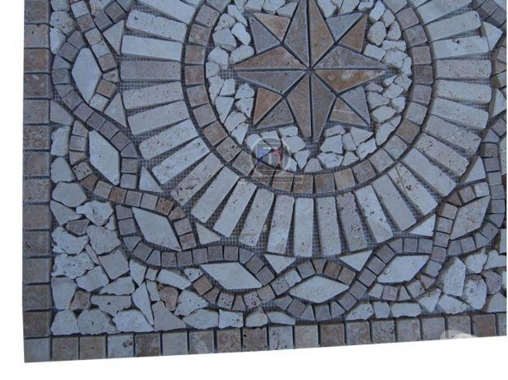  Bouches-du-Rhône Lancon Provence - 13680 - Photos Vivastreet Travertin Rosaces Antique 61 x 61 cm 1'er Choix 125€ HT