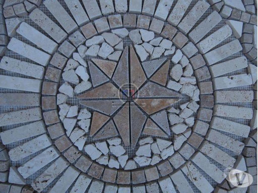  Bouches-du-Rhône Lancon Provence - 13680 - Photos Vivastreet Travertin Rosaces Antique 61 x 61 cm 1'er Choix 125€ HT