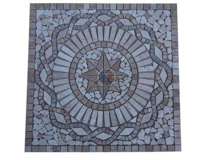 Bricolage - Jardin - Outillage Lancon Provence Bouches-du-Rhône - Photos Vivastreet Travertin Rosaces Antique 61 x 61 cm 1'er Choix 125€ HT