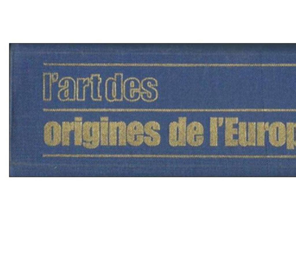 Livres occasion Tarn-et-Garonne Montauban - 82000 - Photos Vivastreet L'art des origines de l'Europe - 1979