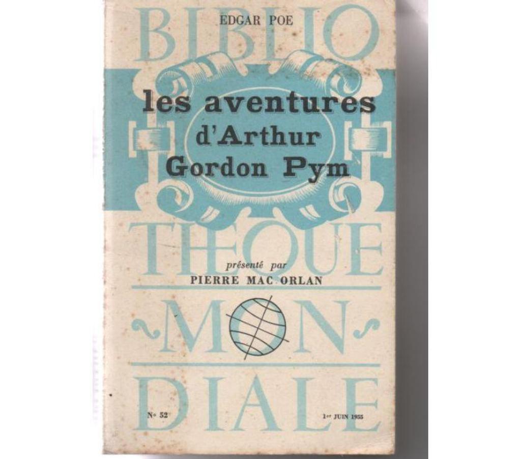 Livres occasion Tarn-et-Garonne Montauban - 82000 - Photos Vivastreet Edgar POE Les aventures d'Arthur Gordon Pym - 1955