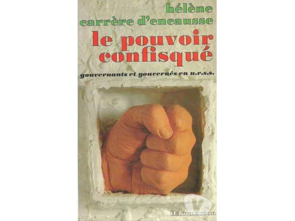 Livres occasion Tarn-et-Garonne Montauban - 82000 - Photos Vivastreet Le pouvoir confisqué Helène Carrère d'ENCAUSSE