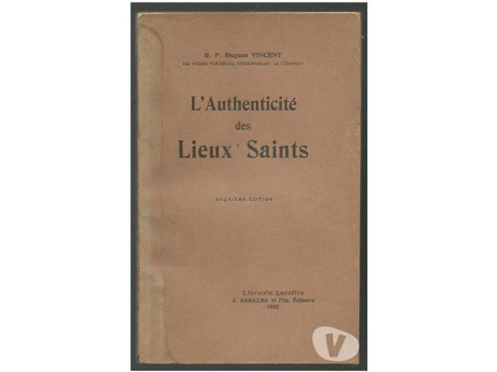 Livres occasion Tarn-et-Garonne Montauban - 82000 - Photos Vivastreet L'authenticité des lieux saints R.P Hugues VINCENT