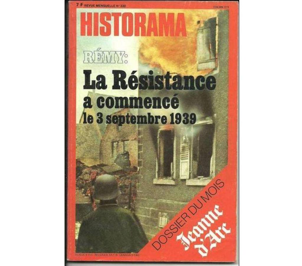 Livres occasion Tarn-et-Garonne Montauban - 82000 - Photos Vivastreet HISTORAMA N° 330 Mai 1979 La résistance - Jeanne d´ARc