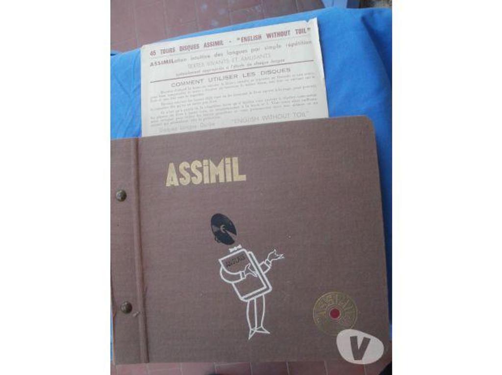 Collection Tarn-et-Garonne Montauban - 82000 - Photos Vivastreet Classeur 11 disques 45 T ASSIMIL ENGLISH WITHOUT TOIL