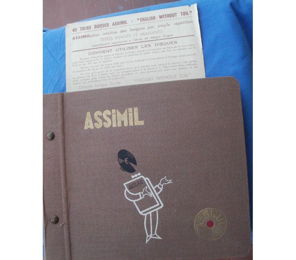 Collection Tarn-et-Garonne Montauban - 82000 - Photos Vivastreet Classeur 11 disques 45 T ASSIMIL ENGLISH WITHOUT TOIL