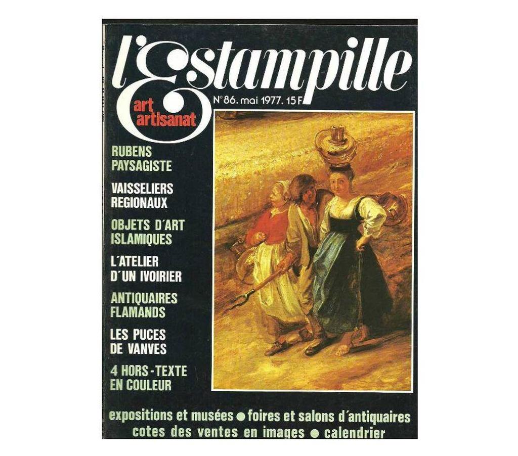 Livres occasion Tarn-et-Garonne Montauban - 82000 - Photos Vivastreet L'Estampille n° 86 mai 1977 Rubens paysagiste 