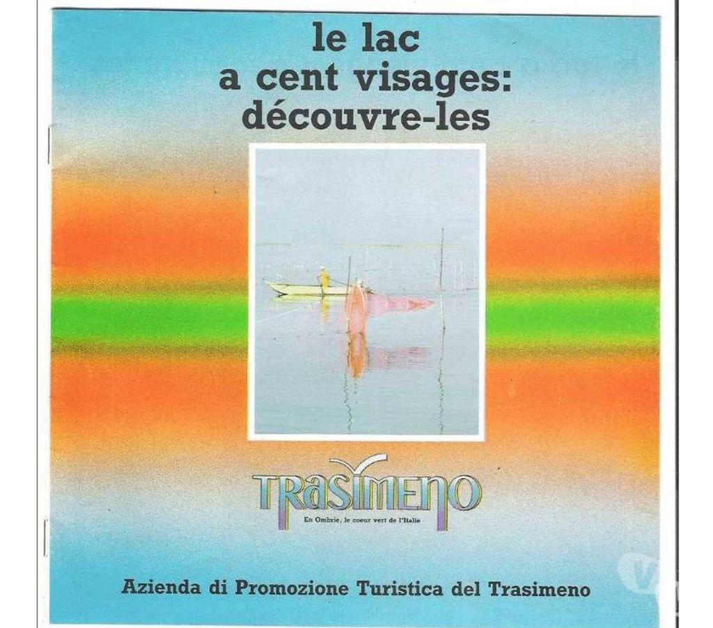 Livres occasion Tarn-et-Garonne Montauban - 82000 - Photos Vivastreet DEPLIANT TOURISTIQUE du lac de TRASIMENE en ITALIE