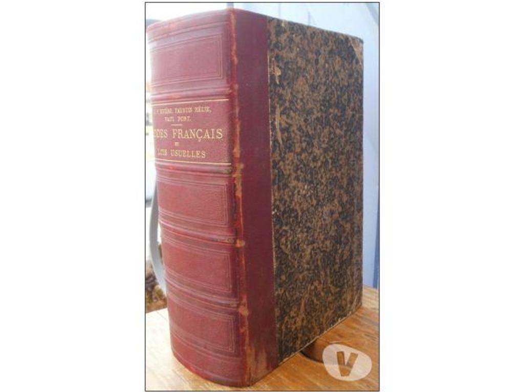 Livres occasion Tarn-et-Garonne Montauban - 82000 - Photos Vivastreet CODES FRANCAIS ET LOIS USUELLES par H F RIVIERE - 1885 13e é
