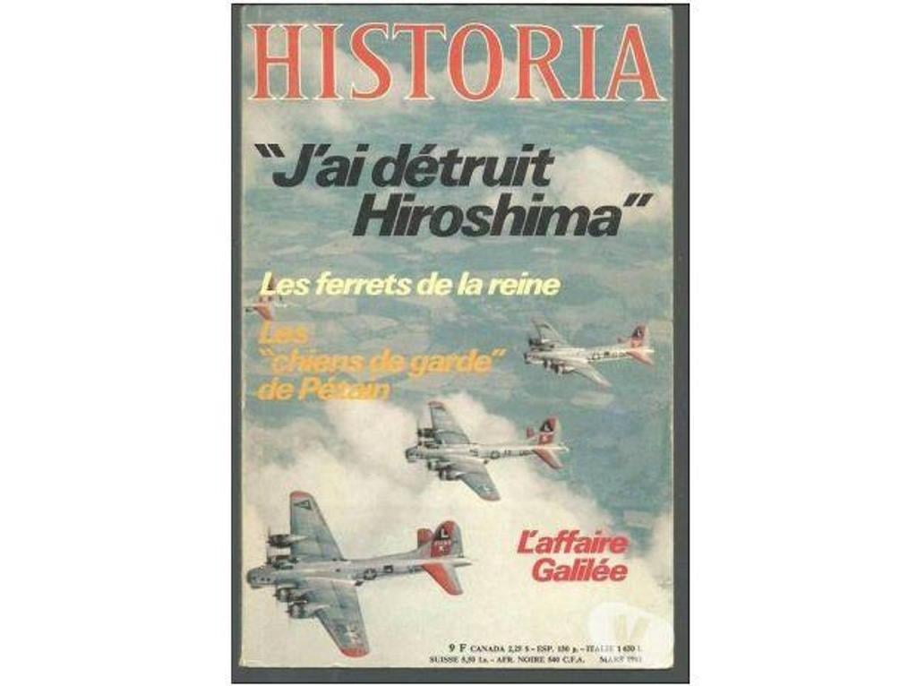 Livres occasion Tarn-et-Garonne Montauban - 82000 - Photos Vivastreet HISTORIA N° 412 Mars 1981 Louis XVII LE ROSSIGNOL DE KOURS