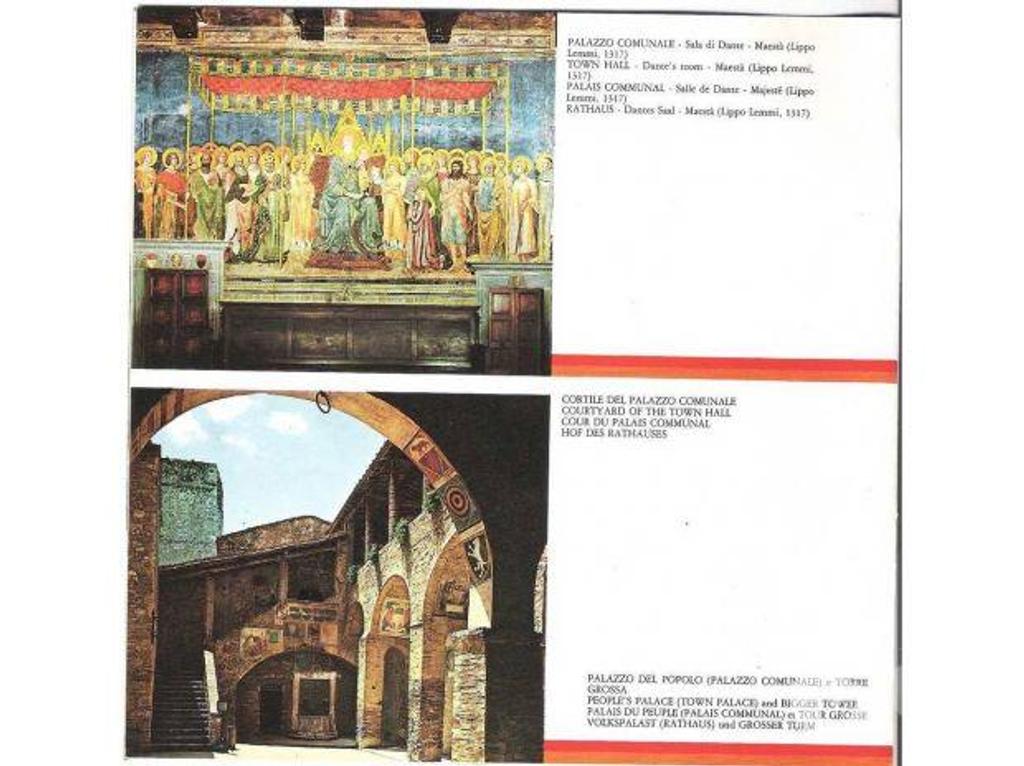 Livres occasion Tarn-et-Garonne Montauban - 82000 - Photos Vivastreet DEPLIANT TOURISTIQUE de SAN GIMIGNANO en ITALIE