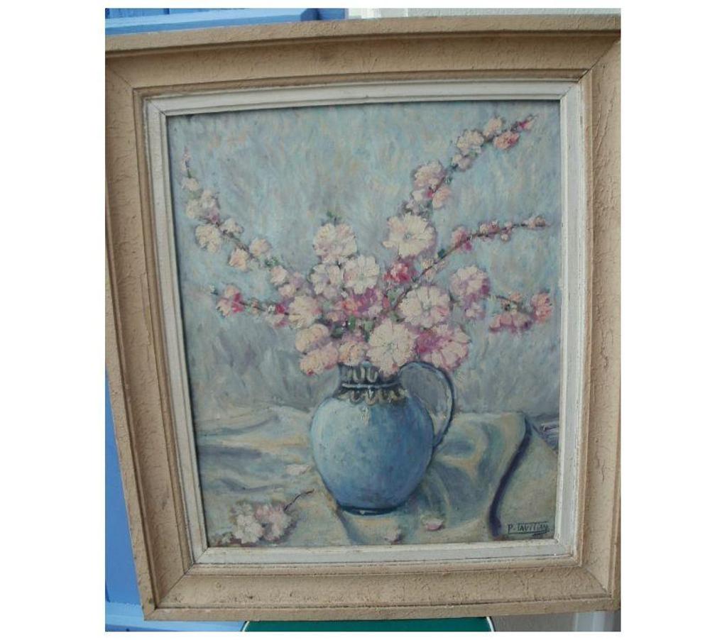Collection Tarn-et-Garonne Montauban - 82000 - Photos Vivastreet Tableau signé peinture sur toile 42.5 x 51.5 fleur