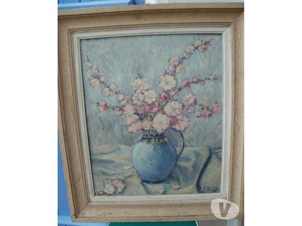 Collection Tarn-et-Garonne Montauban - 82000 - Photos Vivastreet Tableau signé peinture sur toile 42.5 x 51.5 fleur