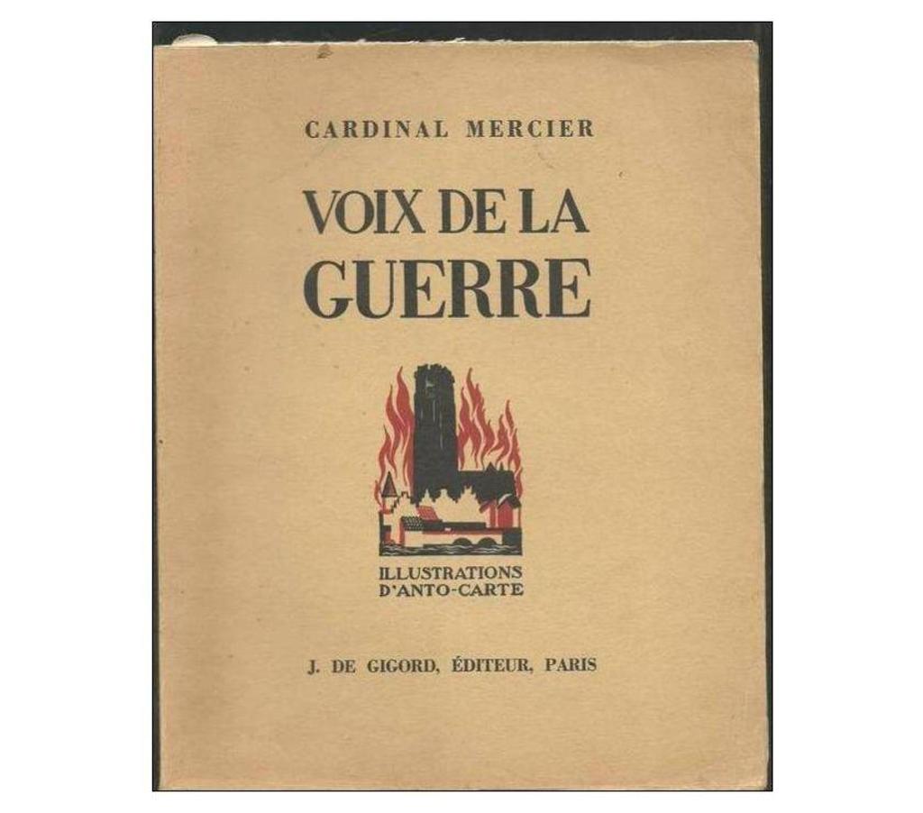 Livres occasion Tarn-et-Garonne Montauban - 82000 - Photos Vivastreet Cardinal MERCIER Voix de la guerre