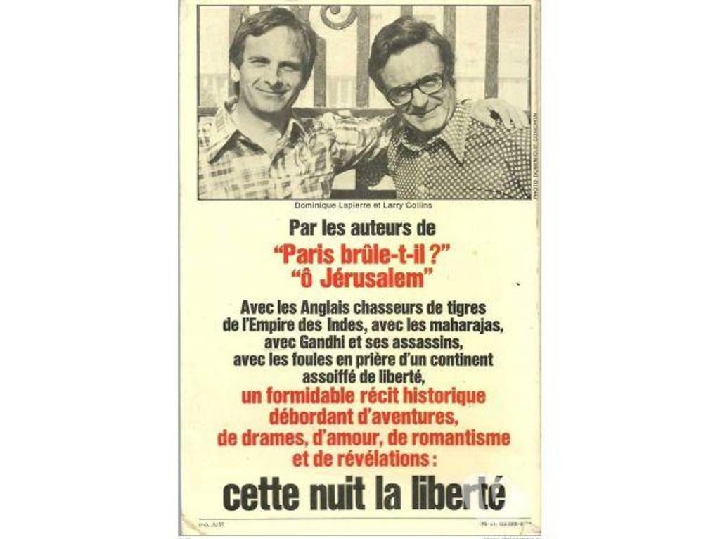 Livres occasion Tarn-et-Garonne Montauban - 82000 - Photos Vivastreet Dominique LAPIERRE et Larry COLLINS : cette nuit la liberté