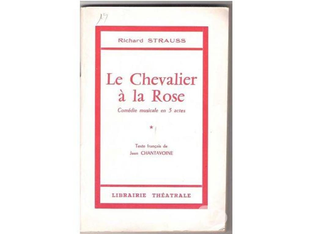 Livres occasion Tarn-et-Garonne Montauban - 82000 - Photos Vivastreet Richard STRAUSS le Chevalier à la rose
