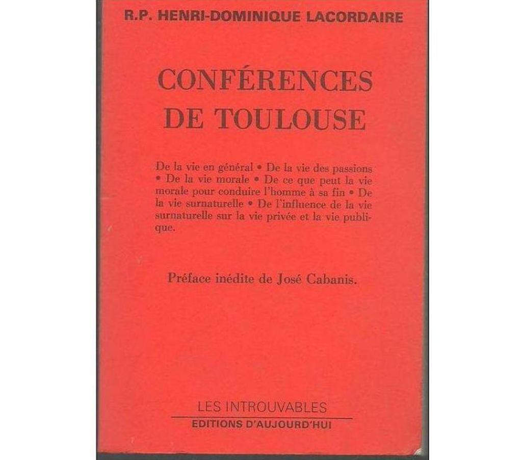 Livres occasion Tarn-et-Garonne Montauban - 82000 - Photos Vivastreet CONFERENCES DE TOULOUSE par R.P. HENRI-DOMINIQUE LACORDAIRE