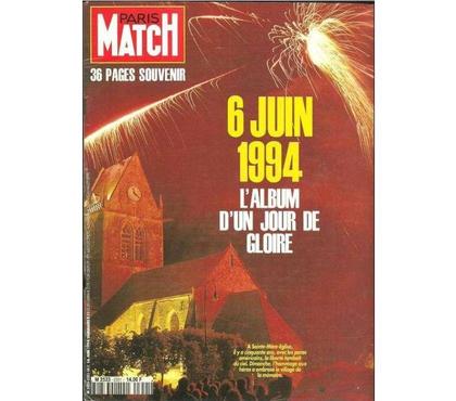 Livres occasion Montauban Tarn-et-Garonne - Photos Vivastreet Paris Match 1994 n° 2351 36 pages souvenir 6 juin 1944