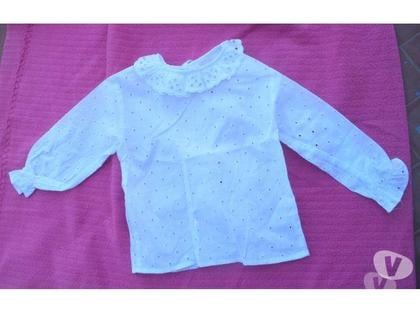 Vêtements bébés Montauban Tarn-et-Garonne - Photos Vivastreet Chemisier blanc taille 1 an création Stummer