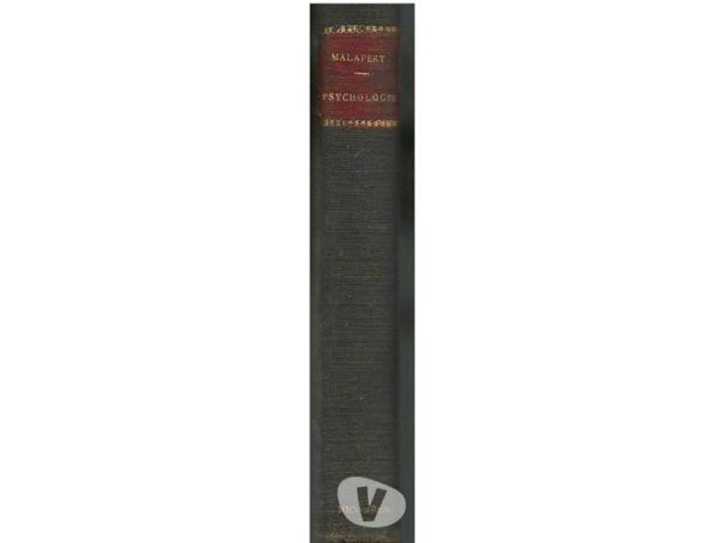 Livres occasion Tarn-et-Garonne Montauban - 82000 - Photos Vivastreet Paulin MALAPERT Leçons de philosophie Tome 1 : psychologie