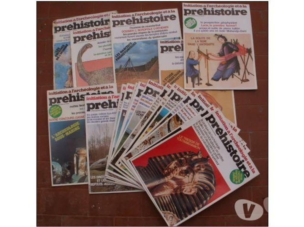 Livres occasion Tarn-et-Garonne Montauban - 82000 - Photos Vivastreet Initiation à l'archeologie et prehistoire 20 n°s