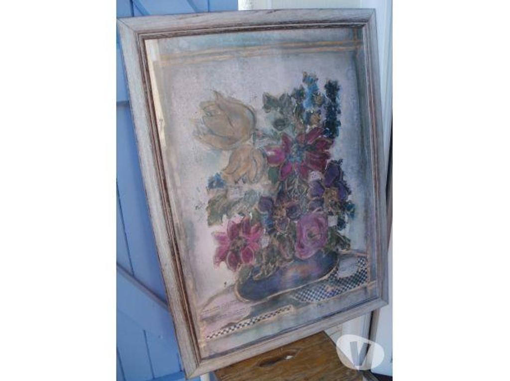 Décoration - art Tarn-et-Garonne Montauban - 82000 - Photos Vivastreet Grand cadre 58cm x 78 cm bouquet de fleurs