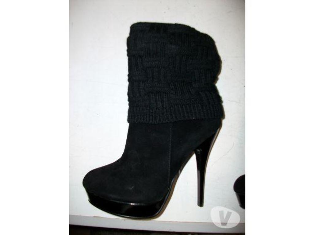 Chaussures Bas-Rhin Bouxwiller - 67330 - Photos Vivastreet Bottines tige tricot Noir talons 13 cm pt 39 -neuves