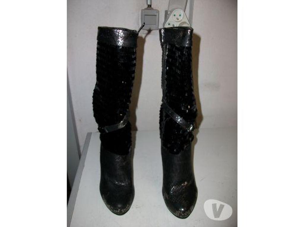 Chaussures Bas-Rhin Bouxwiller - 67330 - Photos Vivastreet Bottes Noir sequins brillants à talons 13 cm pt 39-neuves