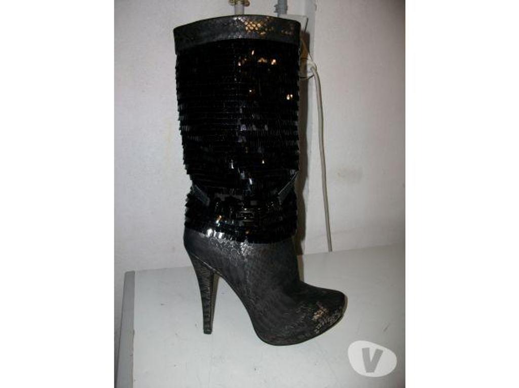 Chaussures Bas-Rhin Bouxwiller - 67330 - Photos Vivastreet Bottes Noir sequins brillants à talons 13 cm pt 39-neuves