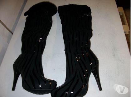 Chaussures et bottes occasion Bouxwiller Bas-Rhin - Photos Vivastreet Bottes genre Cuissardes Noir pt 39 -neuves- à 28 €