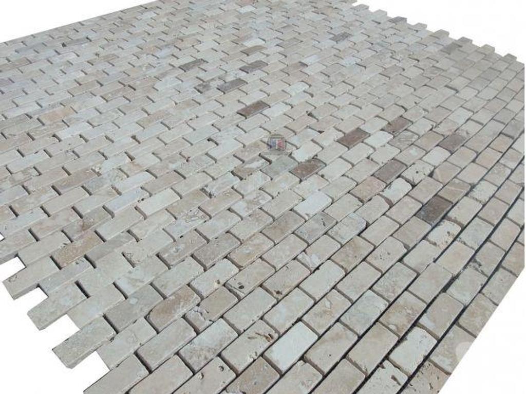  Bouches-du-Rhône Lancon Provence - 13680 - Photos Vivastreet Travertin mosaïque 2,3 x 4,8cm Rebouché Rustique 5€ HT pièce