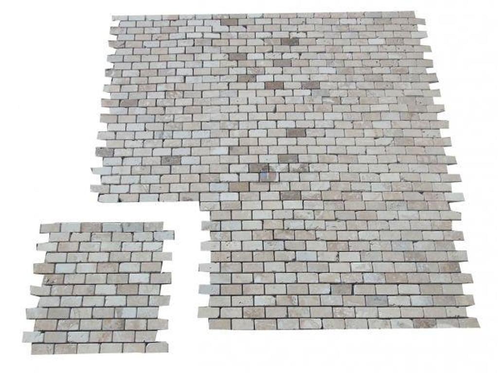  Bouches-du-Rhône Lancon Provence - 13680 - Photos Vivastreet Travertin mosaïque 2,3 x 4,8cm Rebouché Rustique 5€ HT pièce