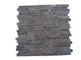Travertin Noce Marron 1,5 cm Bâtonnet Mosaïque Antique 9€ HT