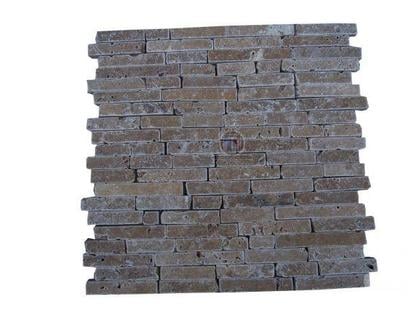 Bricolage - Jardin - Outillage Lancon Provence Bouches-du-Rhône - Photos Vivastreet Travertin Noce Marron 1,5 cm Bâtonnet Mosaïque Antique 9€ HT