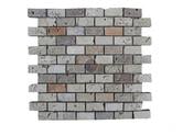 Travertin mixte Mosaïque Antique Rustique 5€ HT pièce