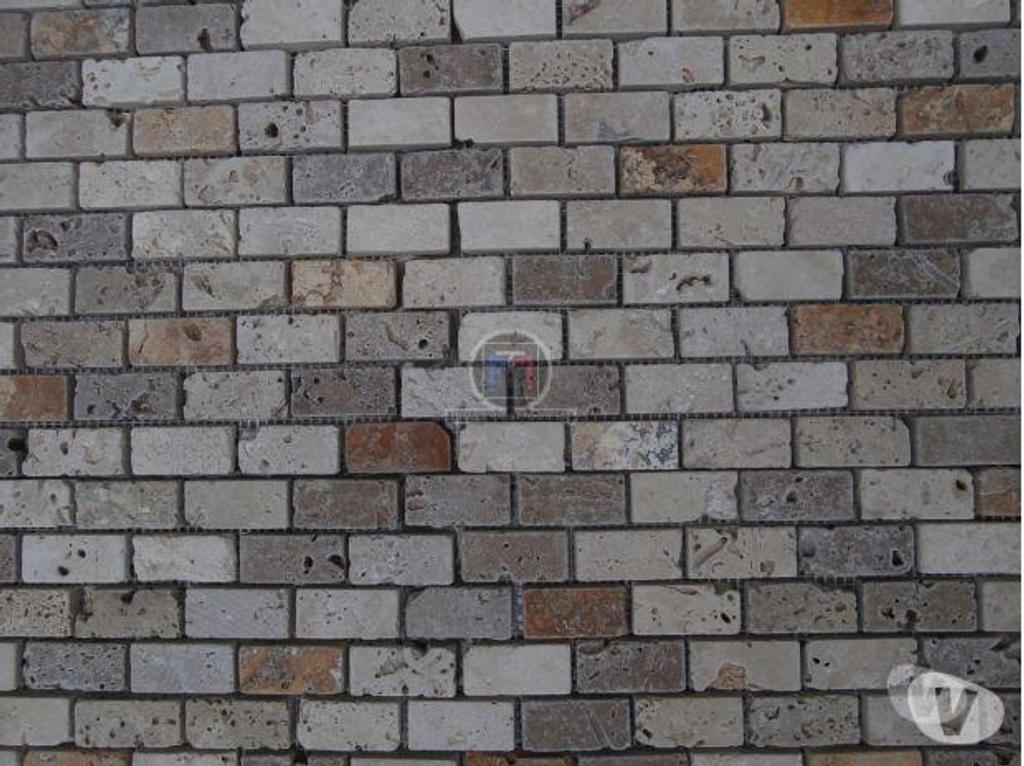 Décoration - art Bouches-du-Rhône Lancon Provence - 13680 - Photos Vivastreet Travertin mixte Mosaïque Antique Rustique 5€ HT pièce