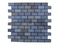 Travertin mixte Mosaïque 2,3 x 4,8 cm Brut scie 7€ HT/pièce