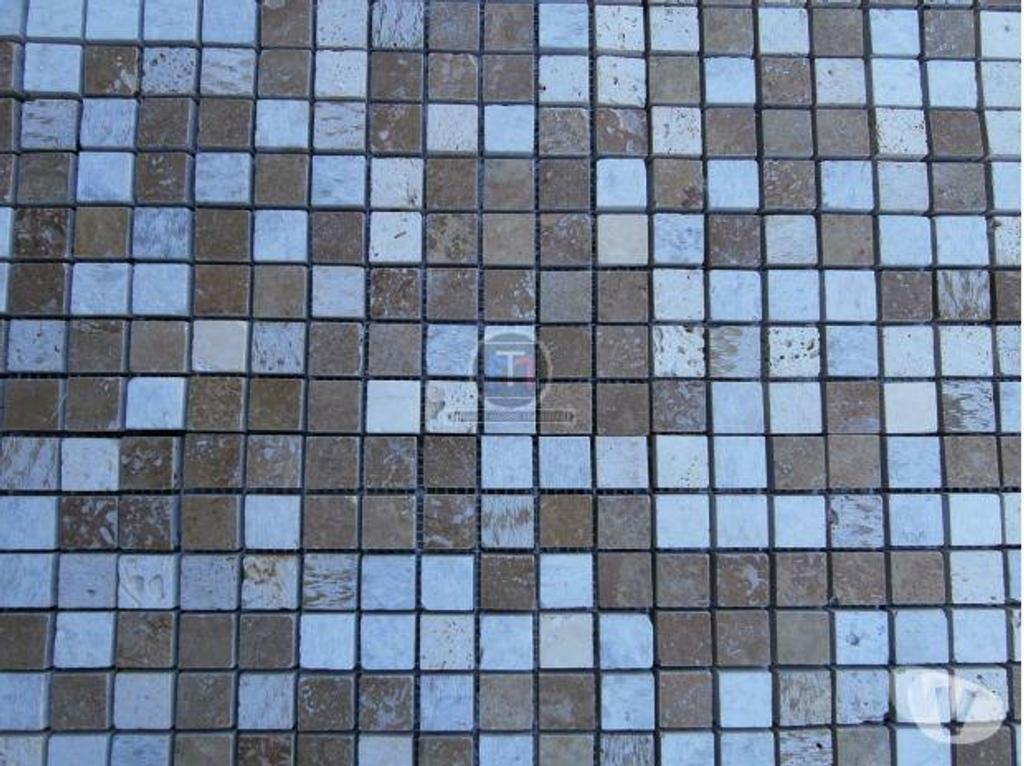  Bouches-du-Rhône Lancon Provence - 13680 - Photos Vivastreet Travertin mixte Mosaïque 2,3 x 2,3 cm Brut scie 7€ HT pièce