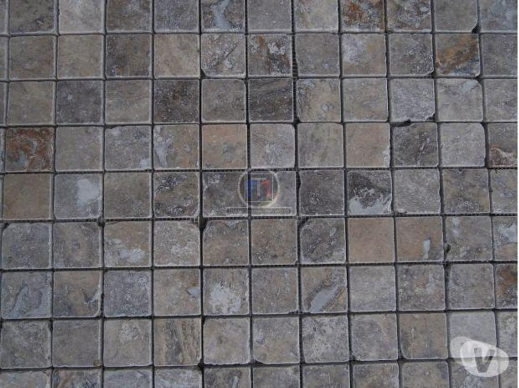  Bouches-du-Rhône Lancon Provence - 13680 - Photos Vivastreet Travertin Gris Mosaique 4,8 x 4,8 cm Antique Rustique 7€ HT