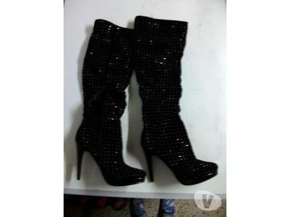 Chaussures Bouxwiller Bas-Rhin - Photos Vivastreet Hautes Bottes Marron à pois brillants pt 39-neuves