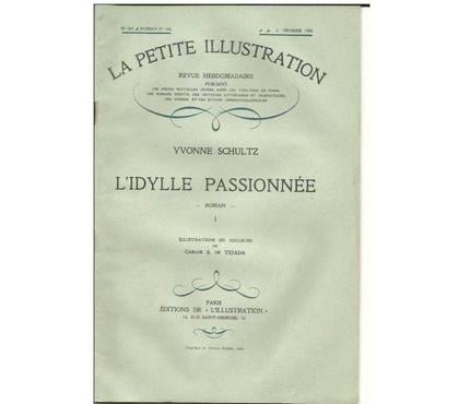 Livres occasion Montauban Tarn-et-Garonne - Photos Vivastreet Yvonne SCHULTZ L'idylle passionnée (pte illustrat)