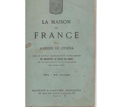 Livres occasion Montauban Tarn-et-Garonne - Photos Vivastreet LA MAISON DE FRANCE par Amédée de CESENA