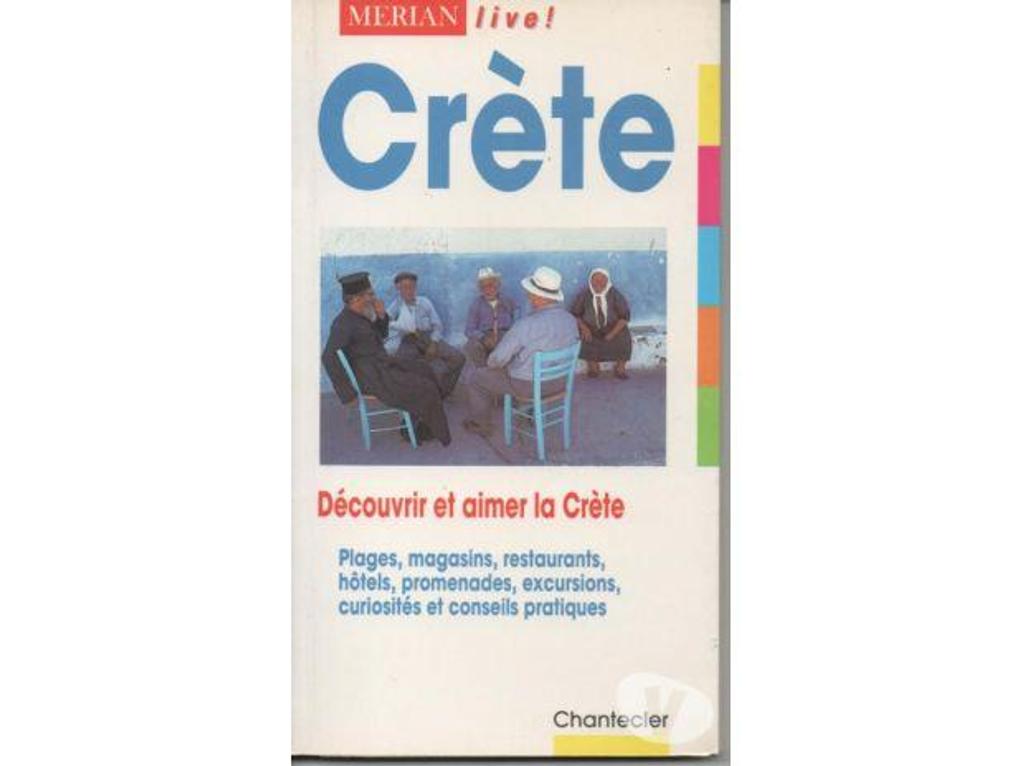 Livres occasion Tarn-et-Garonne Montauban - 82000 - Photos Vivastreet Livre MERIAN live CRETE - Découvrir et aimer la Crète