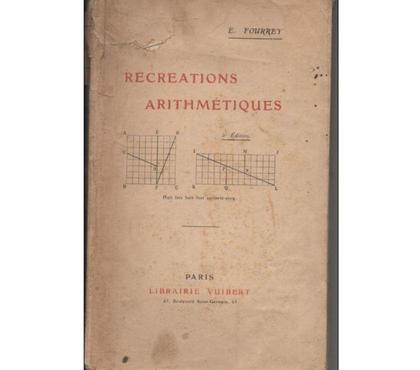 Livres occasion Montauban Tarn-et-Garonne - Photos Vivastreet E. FOURREY Récréations arithmétiques - 5e édition