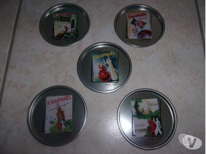 Ameublement - art de la table Ardoix Ardèche - Photos Vivastreet Lot de 5 sous-verres St Raphaël (Neuf)