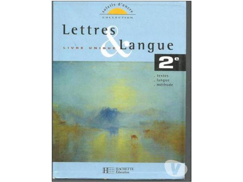 Livres occasion Tarn-et-Garonne Montauban - 82000 - Photos Vivastreet LETTRES et LANGUE 2e, livre unique - livre scolaire
