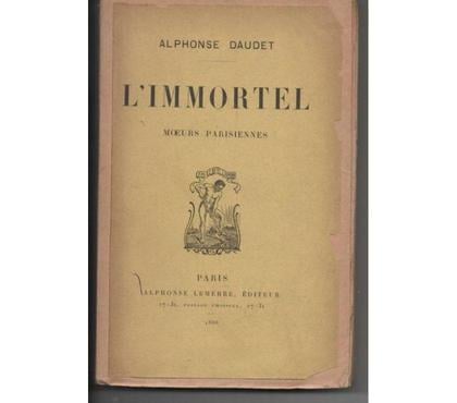 Livres occasion Montauban Tarn-et-Garonne - Photos Vivastreet Alphonse DAUDET L'immortel Moeurs parisiennes 1888